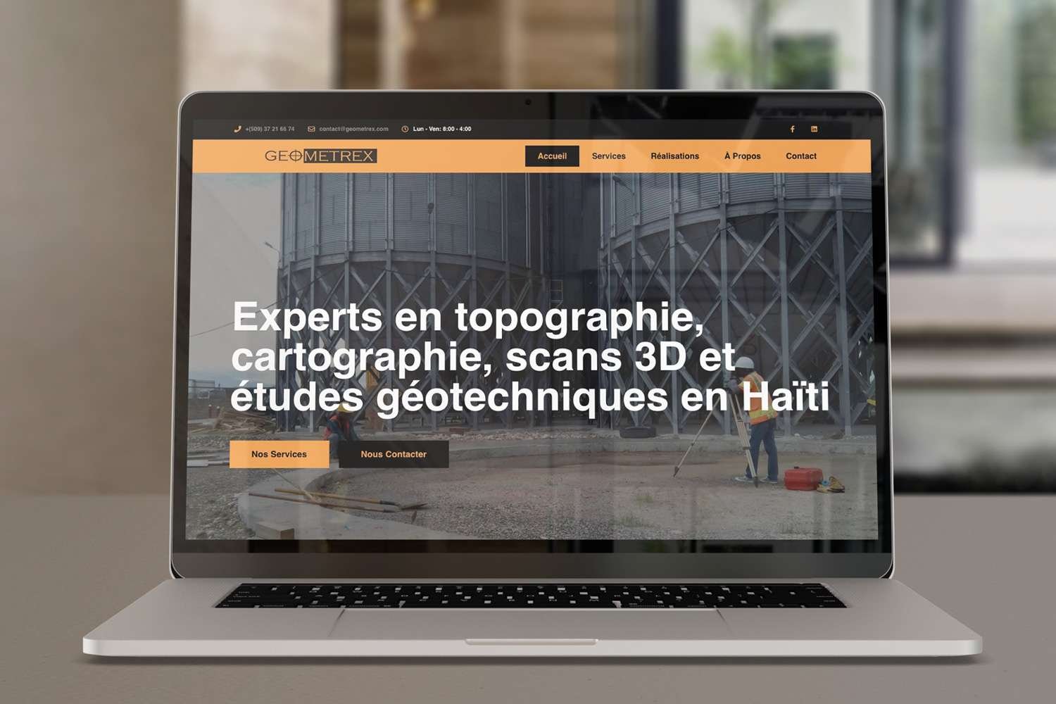 Graphzone creation site web haiti